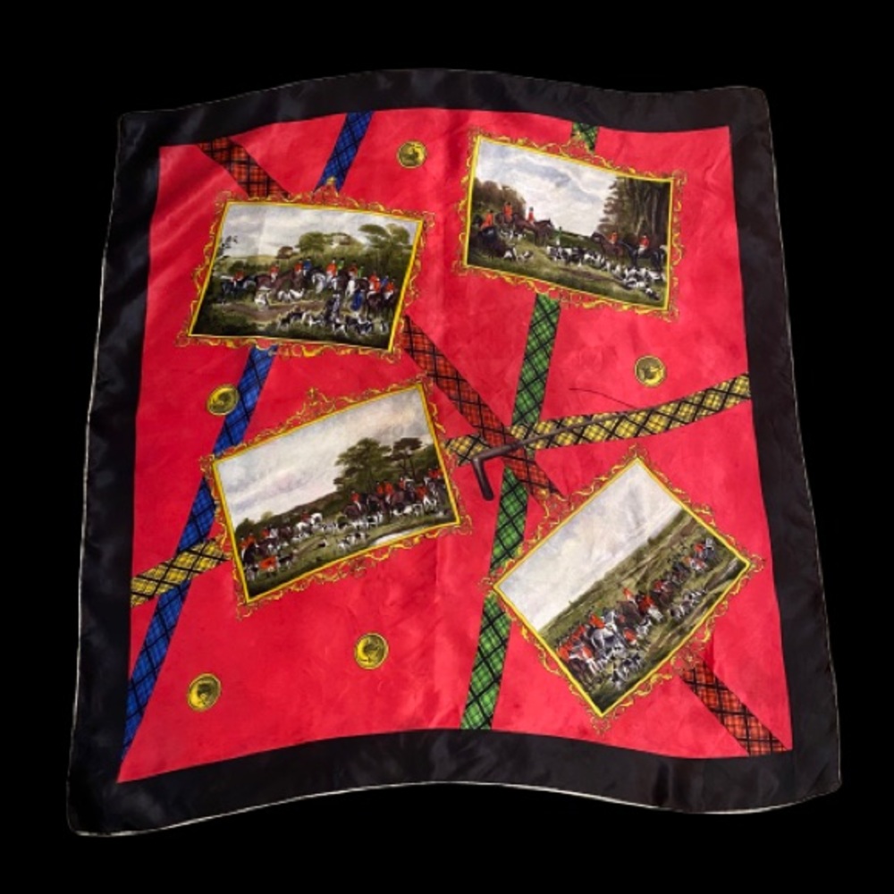 Fox Hunt Pattern Scarf